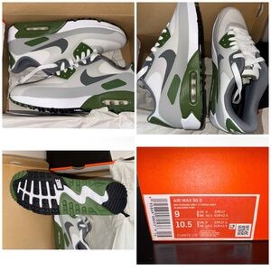 Nike Air Max 90 Olive and Gray Sneakers